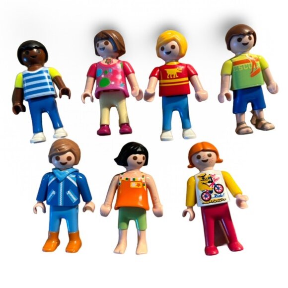 Playmobill Kids Figures lot of 7 small figures - Picture 5 of 6